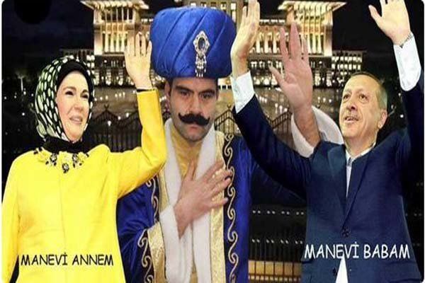 تبلیغات انتخاباتی با لباس عثمانی!/تصاویر