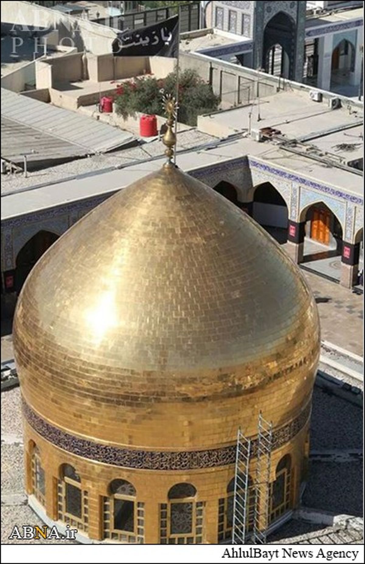 گنبد حرم حضرت زینب(س)/عکس
