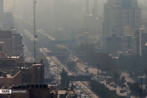 تصاویر: آلودگی هوای تهران