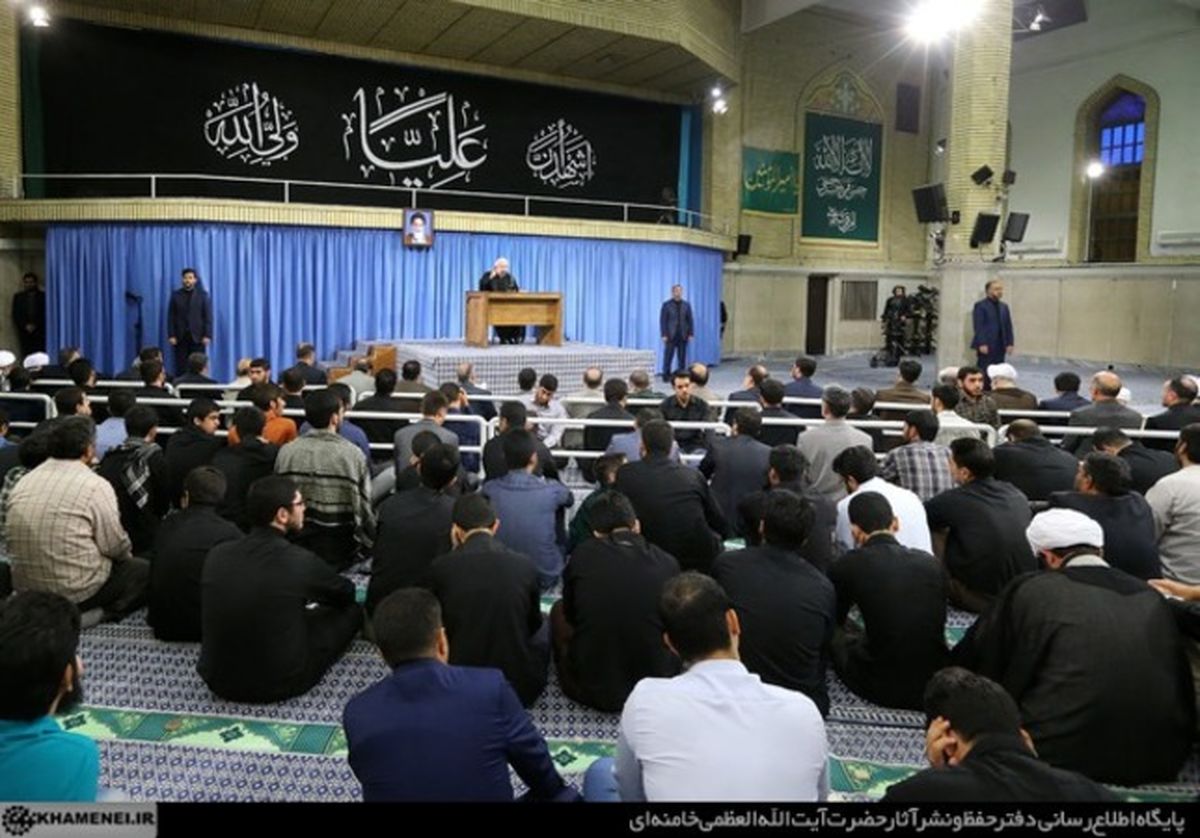 تصاویر: دومین روز سوگواری امام علی(ع) در حضور رهبری