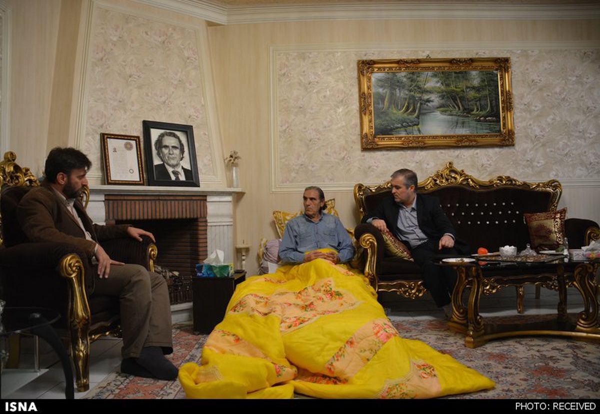 حال «رضا ناجی» نسبتا خوب است+عکس