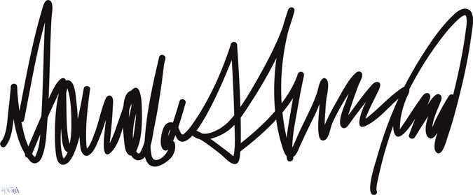 تصاویر: مقایسه امضای ترامپ و ۱۰ رئیس‌جمهور اخیر آمریکا