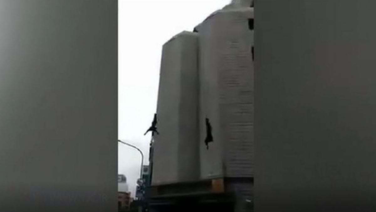 حادثهای هولناک برای بدلکار حین حرکات نمایشی +فیلم