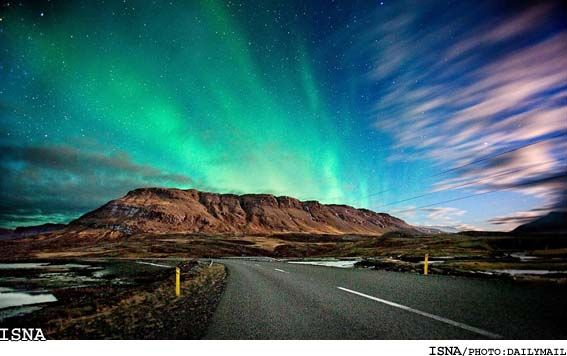 تصاوير ديدنی از 9 سال شكار«شفق قطبی»