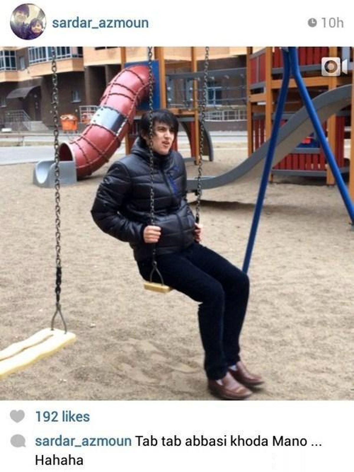 تفریح سردار آزمون در روسیه +عکس