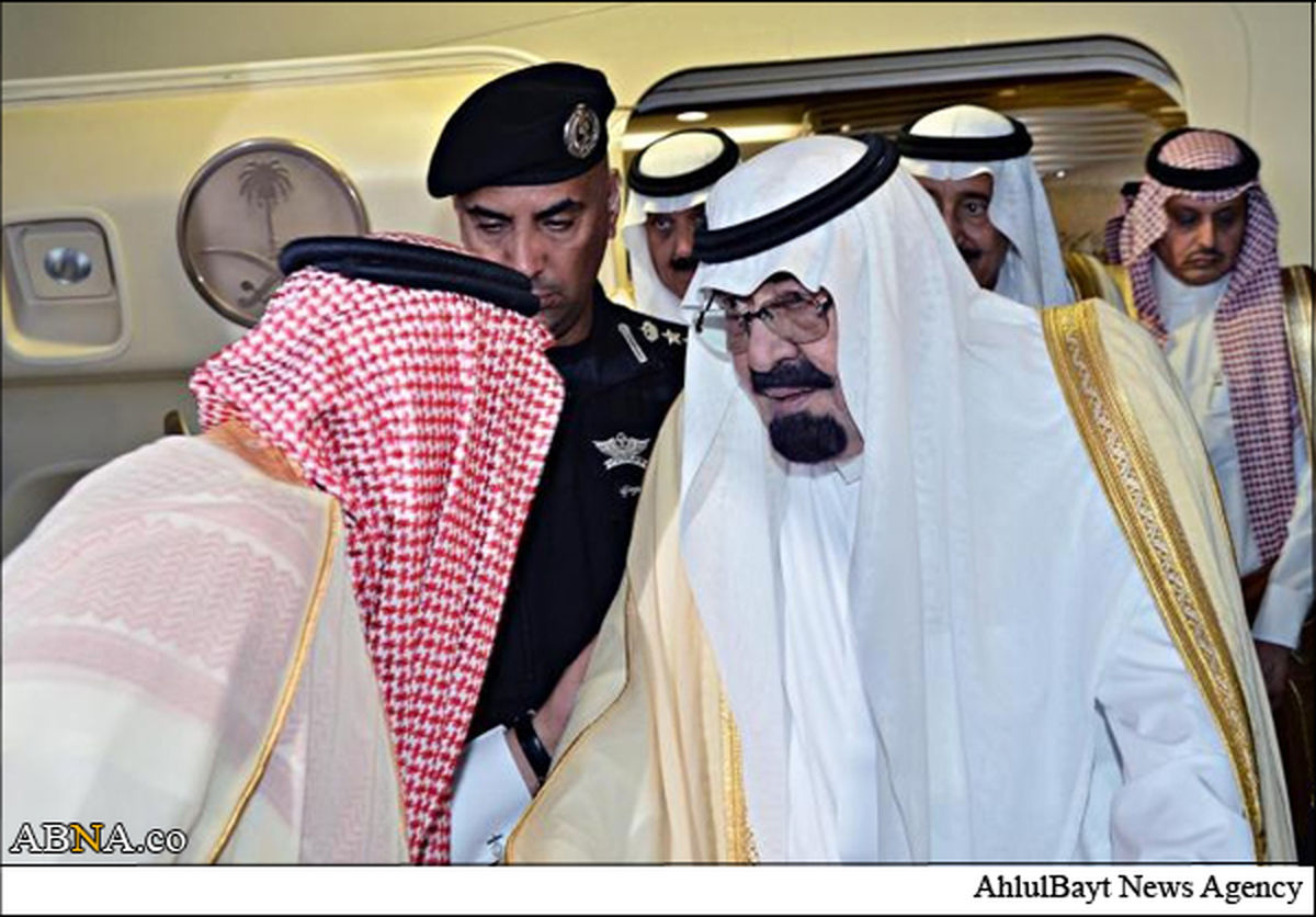 پادشاه عربستان در مجلس ختم/تصاویر