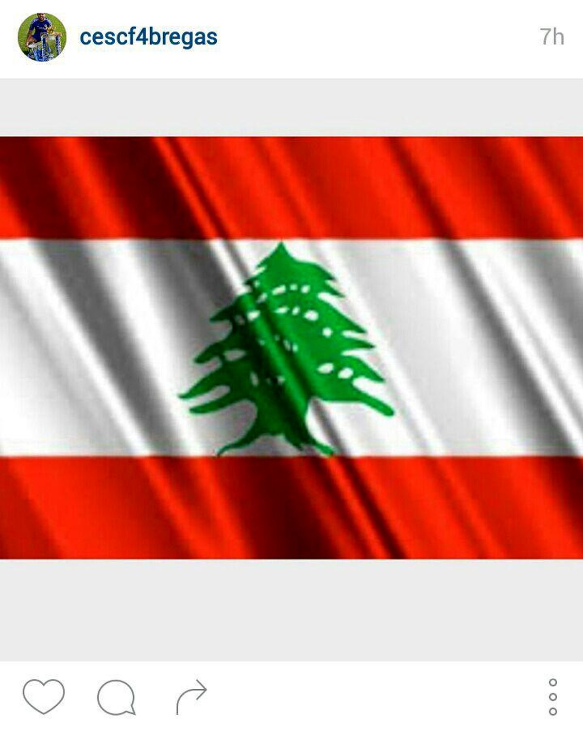 همدردی ستاره تیم ملی اسپانیا با مردم لبنان+عکس