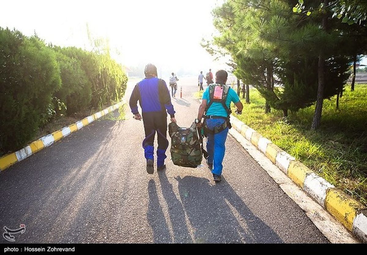 گزارش تصویری: چهار کیلومتر سقوط آزاد