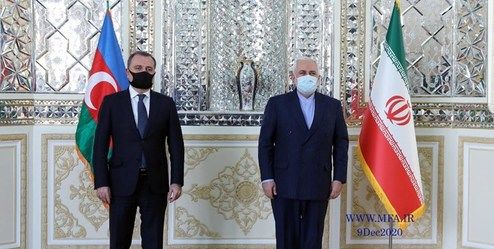 وزیر خارجه جمهوری آذربایجان با ظریف دیدار کرد