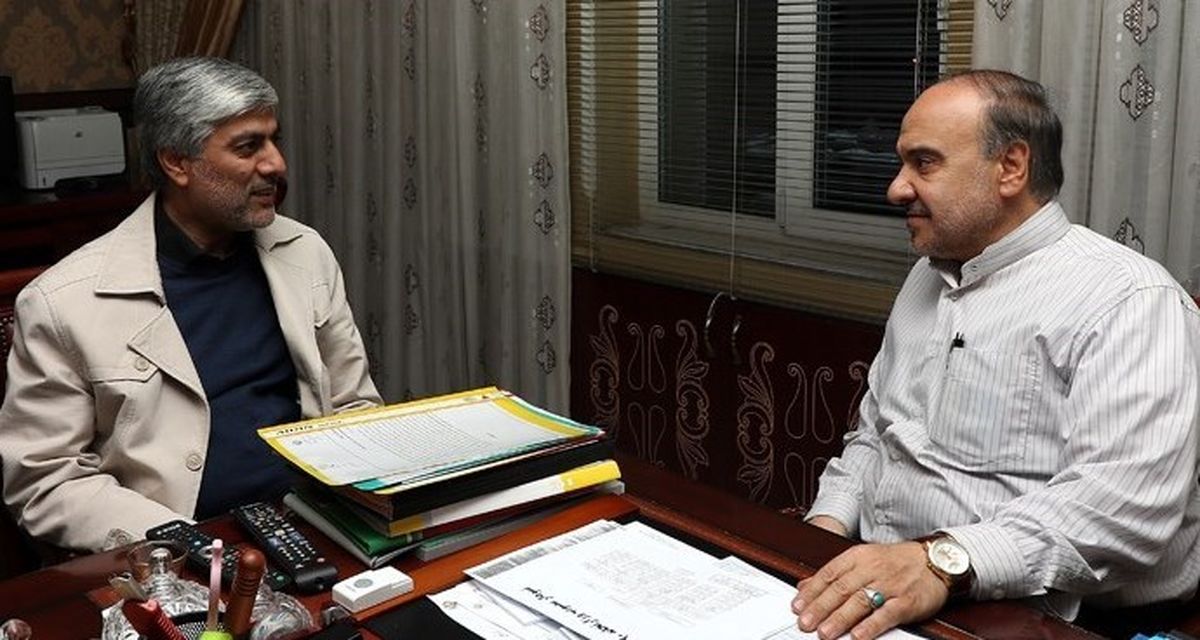 دیدار هاشمی با سلطانی‌فر در وزارت ورزش +عکس