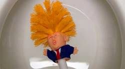 استقبال شدید مردم نیوزیلند از توالت‌شور ترامپ! +تصاویر