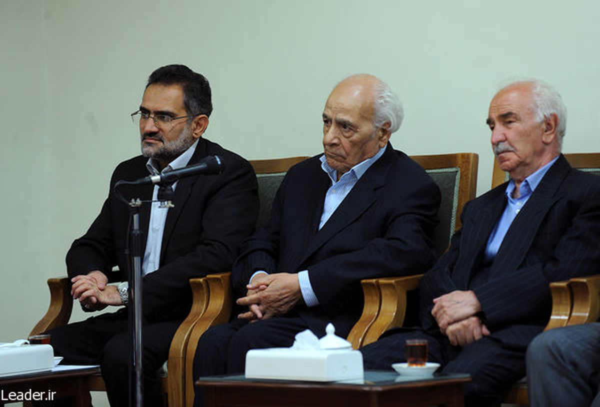 تصاویر/مشفق‎کاشانی دردیداربا رهبرانقلاب