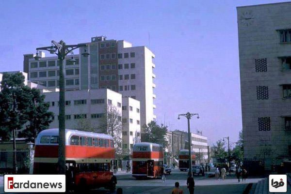 عکس/اتوبوس‎های دو طبقه تهران‎دههٔ ٤٠