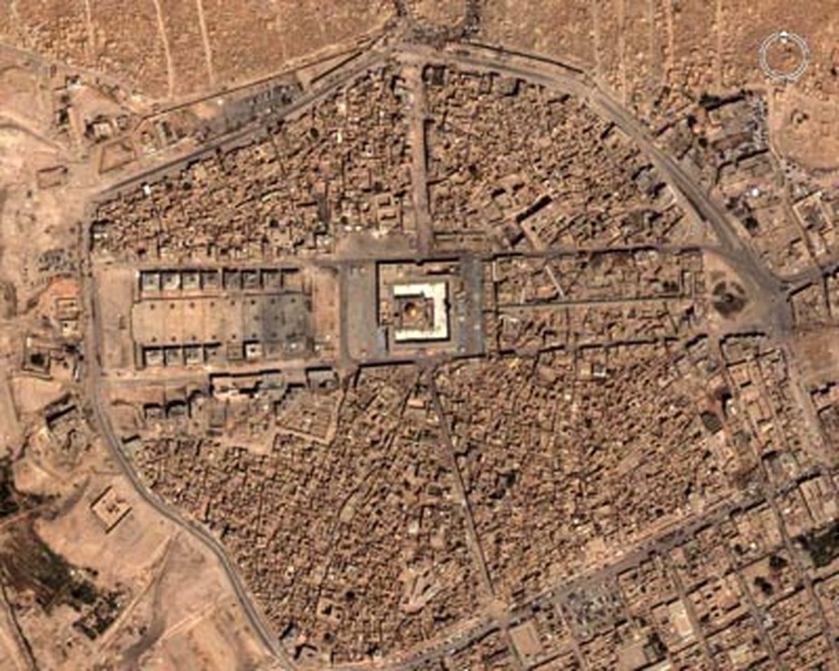 نجف اشرف از دید فرشتگان/عکس