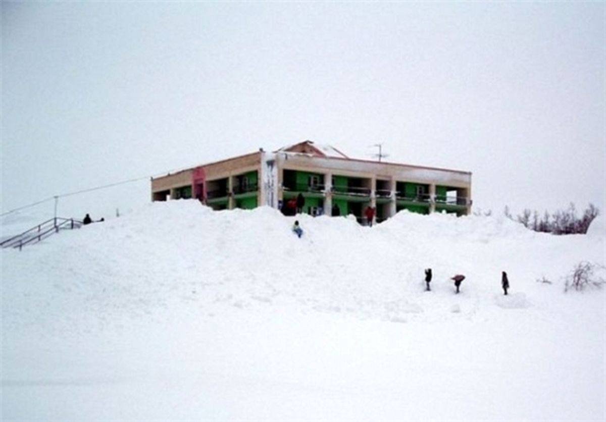 بیشترین برفی که دیده‌اید! / تصاویر