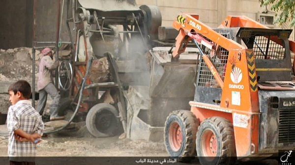 ساختمان سازی داعش در حلب !؟+تصاویر