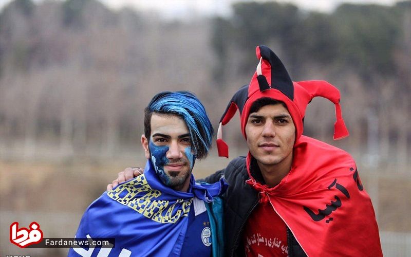 عکس: قرمز و آبی دربی امروز در کنار هم