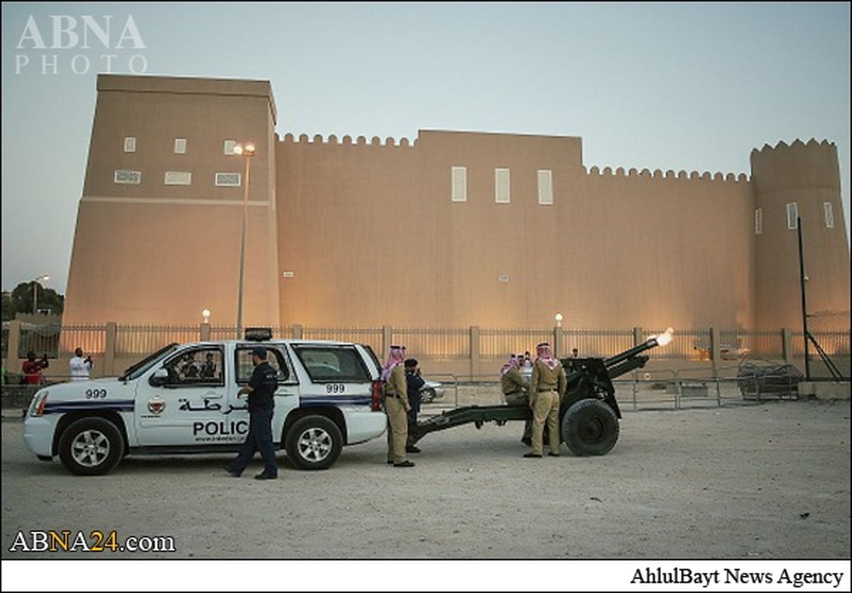 شلیک توپ افطار در بحرین/تصاویر