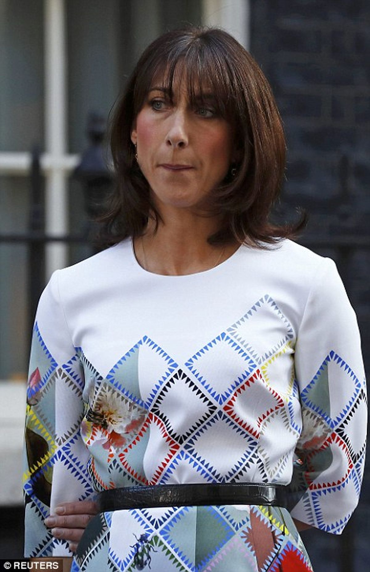 همسر کامرون به حال شوهرش گریه کرد +تصاویر