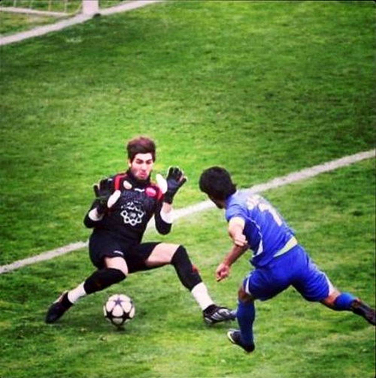 کُری‌مجيدي‌مصدوم‌براي‌پرسپوليسي‌ها/عكس