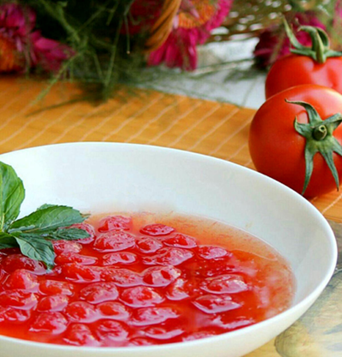 مربای گوجه فرنگی یک مربای متفاوت و خوش طعم