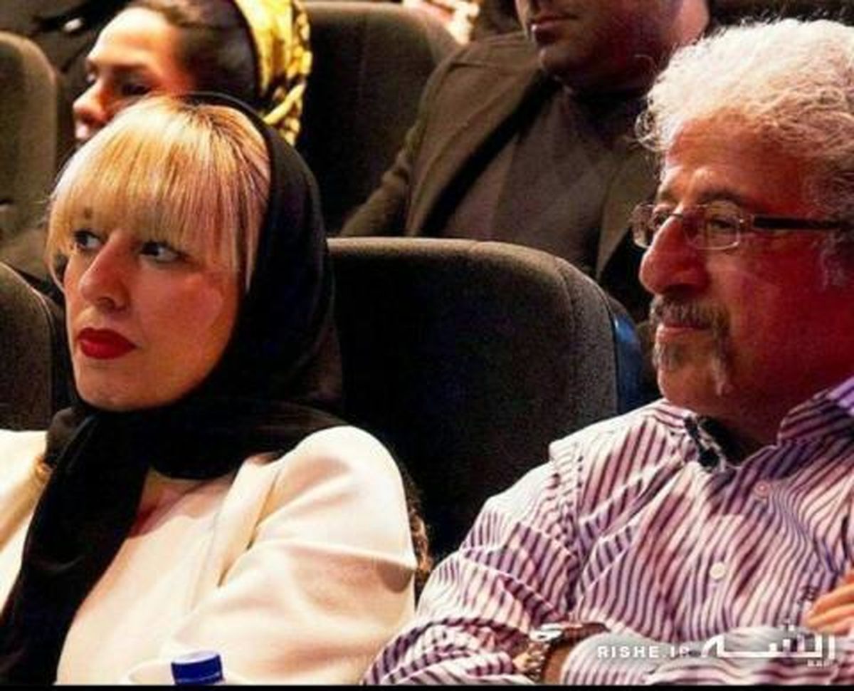 عکس: علیرضا خمسه در کنار همسرش