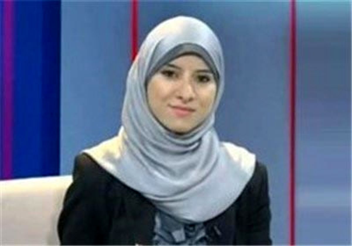 سخنگوی زن «فلسطین»/عکس