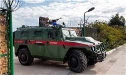 گشت‌زنی نیروهای ارتش روسیه در «دمشق»