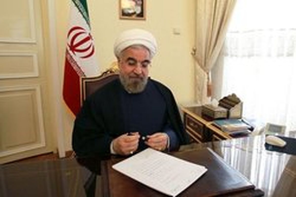 پیام تبریک روحانی به محمداف
