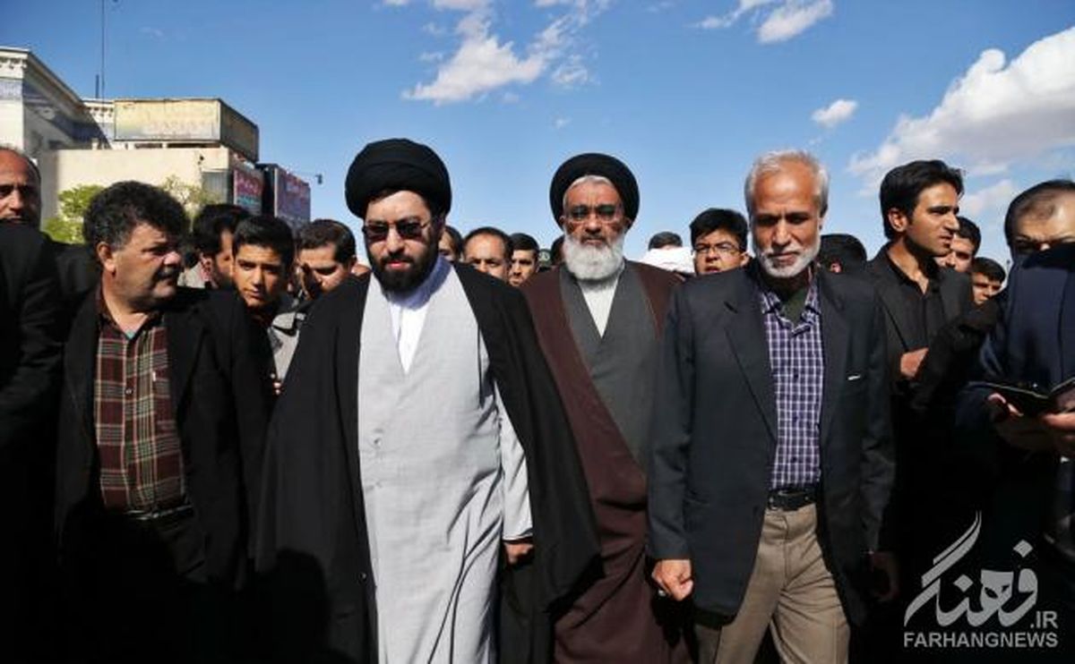 فرزندان‌رهبر انقلاب‌درمراسم‌تشییع/عکس