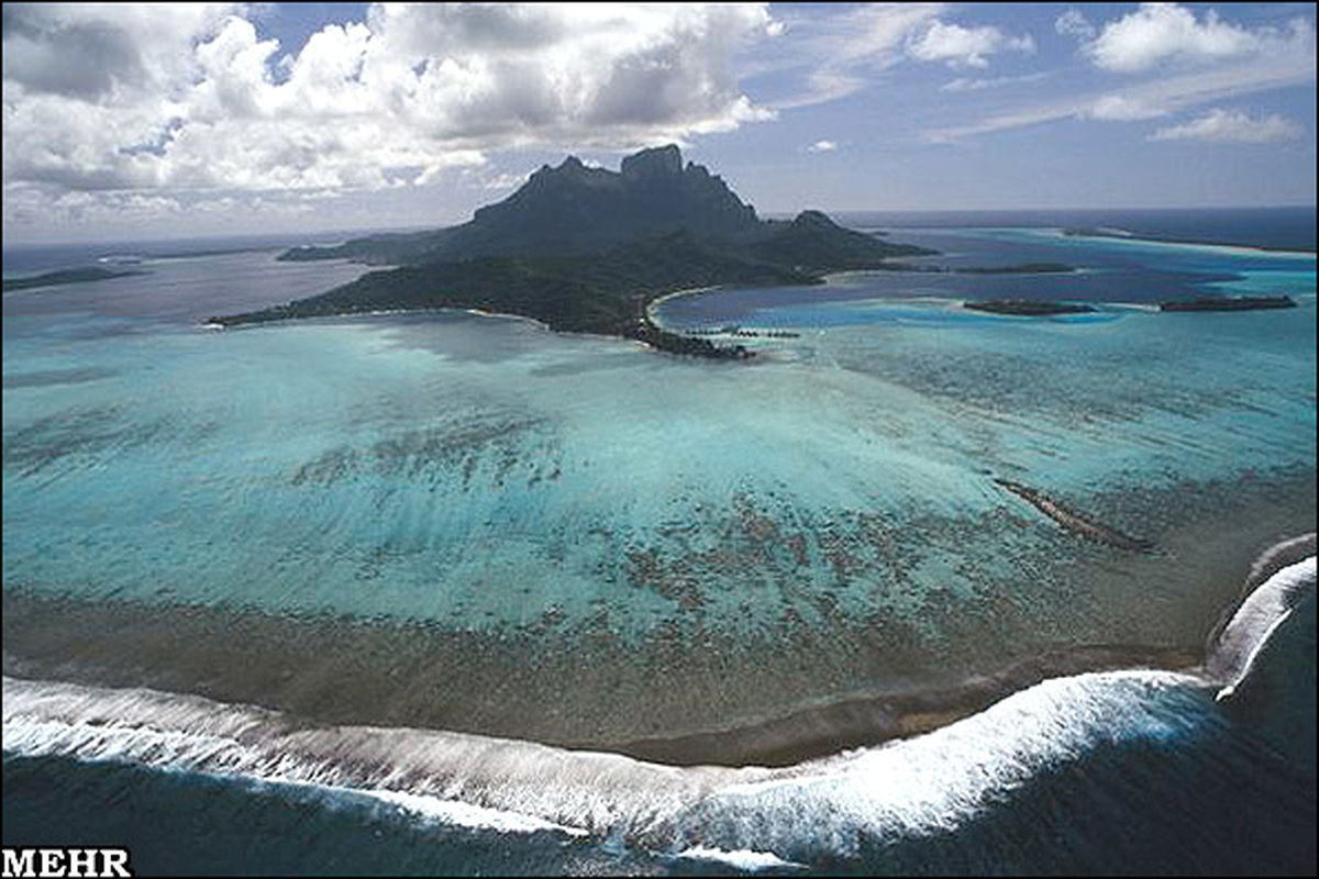 جزایری که شبیه تابلوی نقاشی هستند + عکس