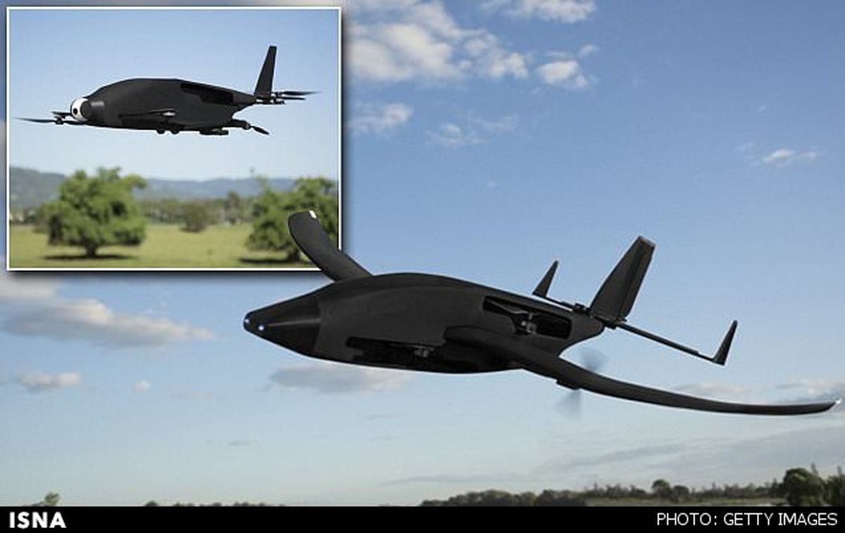 تغییرشکل بال‌ها در پهپاد جدید/عکس