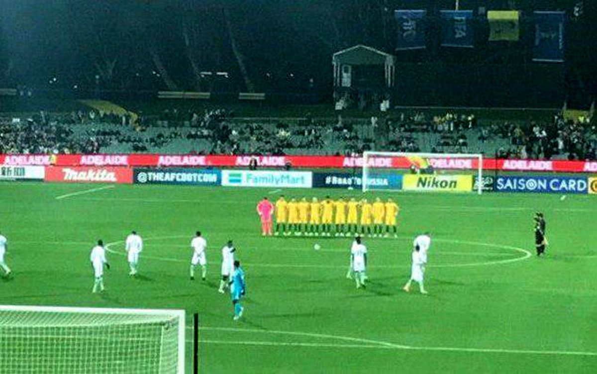 اقدام بی‌شرمانه بازیکنان‌عربستان پیش ازبازی استرالیا +عکس