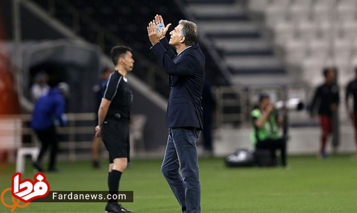 عکس: تشکر از خدا به سبک کی‌روش