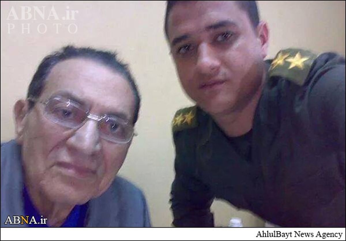 عکس سلفی حسنی مبارک