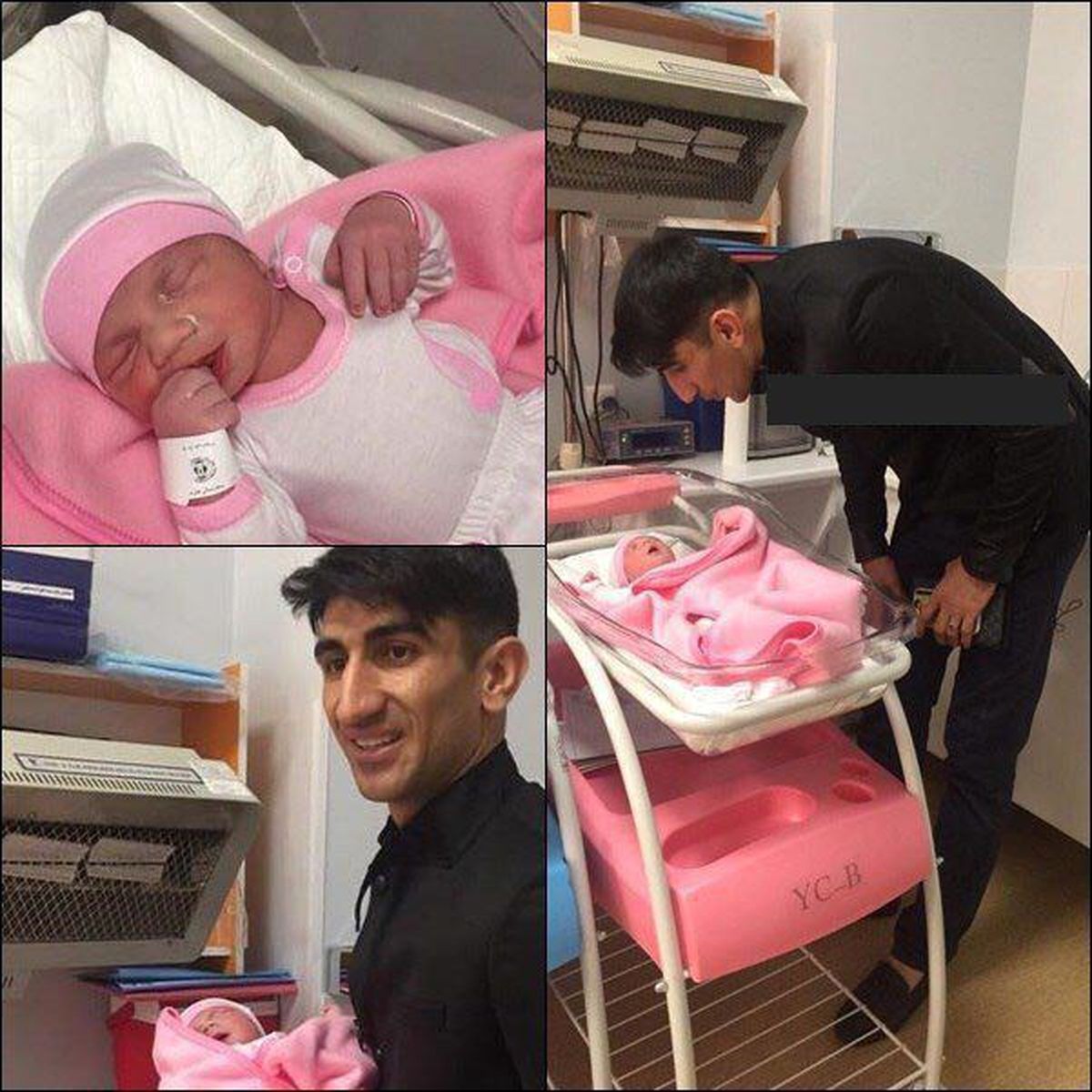 دختری که مانع تمرین دروازه‌بان پرسپولیس شد +عکس