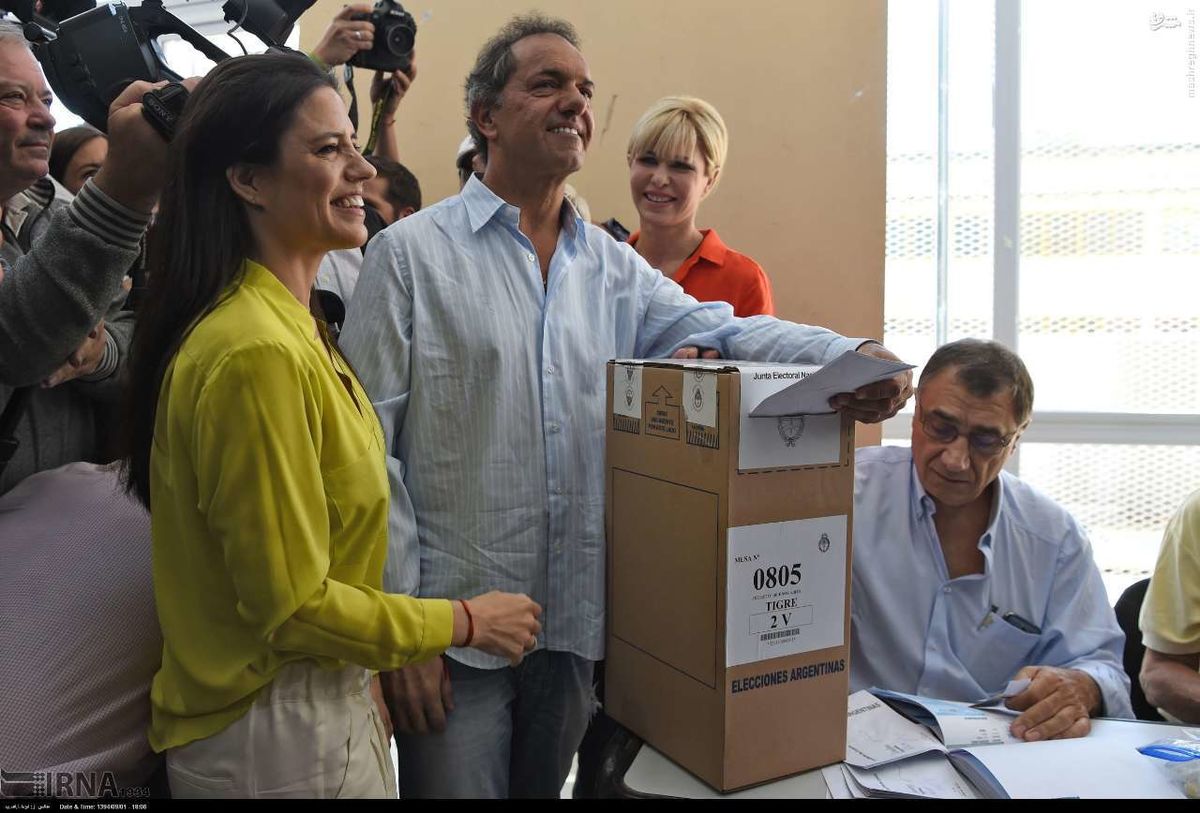 عکس: صندوق رای انتخابات آرژانتین