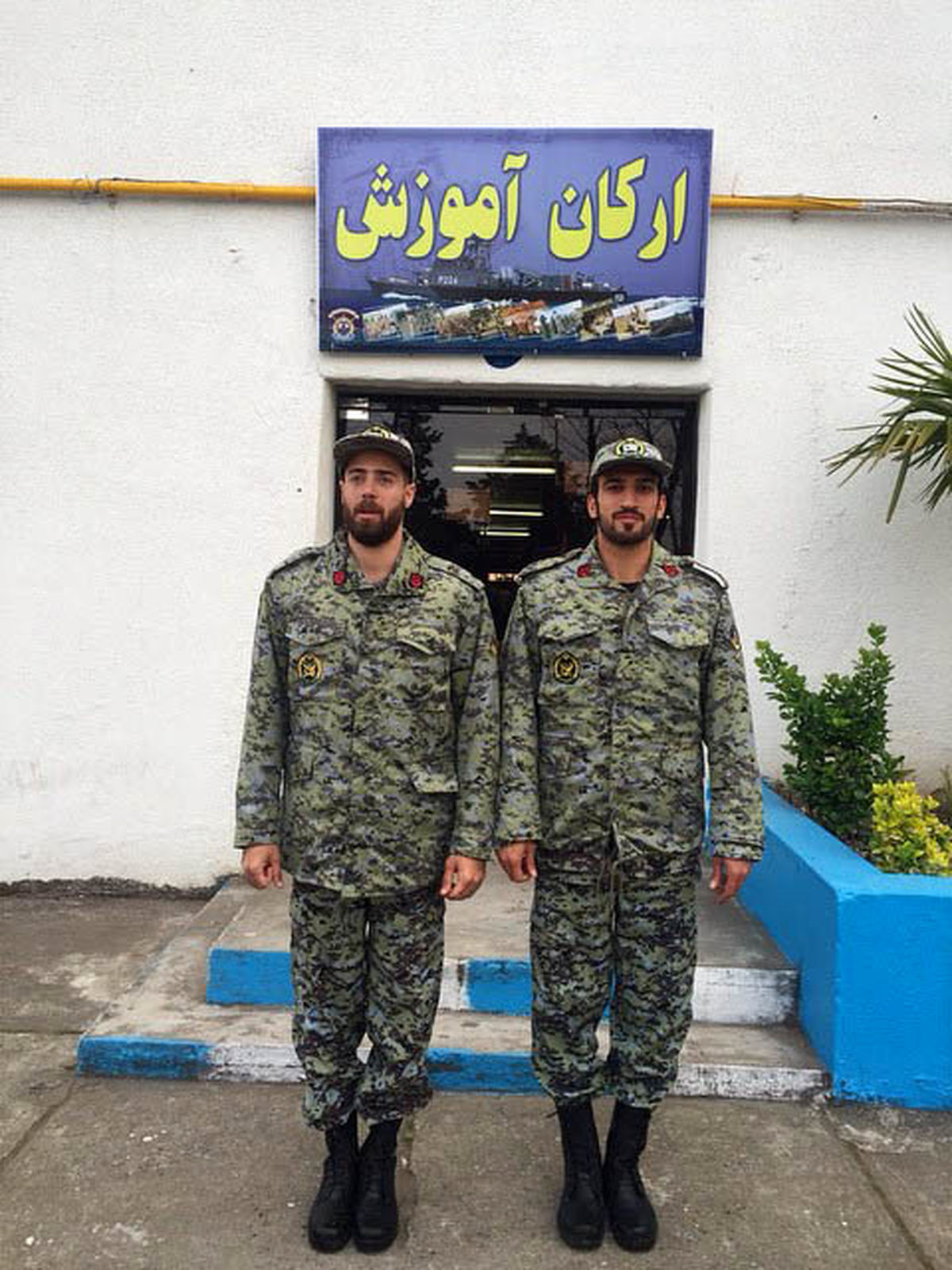 عکس: دو سرباز مشهور تیم ملوان