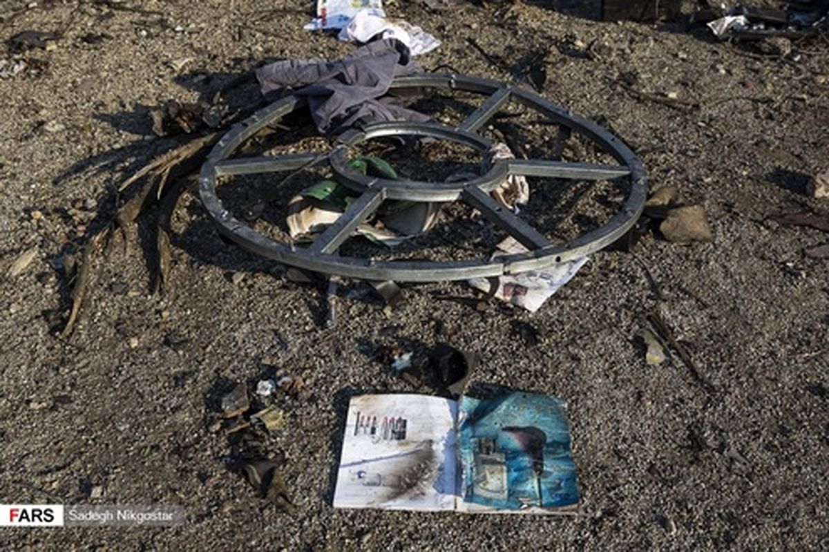 تصاویر: سقوط هواپیمای اوکراینی حوالی فرودگاه امام خمینی(ره)