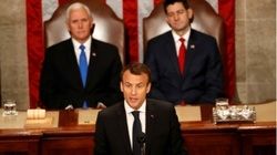 مکرون در واشنگتن «بایدها» را به آمریکا گوشزد کرد