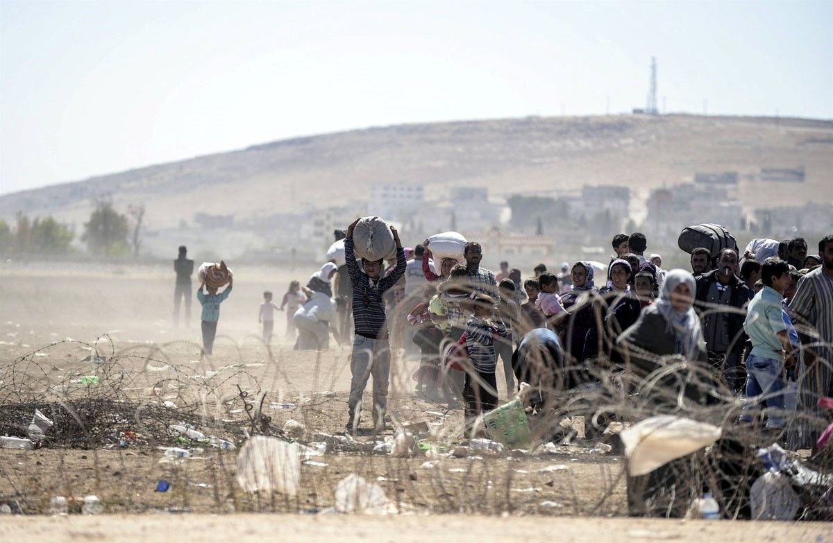 حمله به آوارگان کرد سوریه در مرز ترکیه