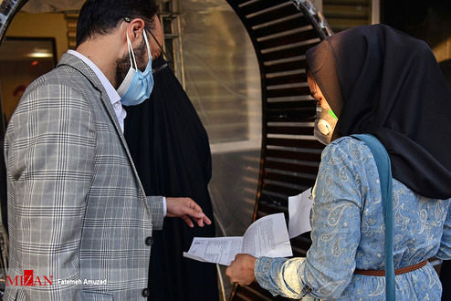 تصاویر: کنکور ارشد سال ۹۹ تهران با تدابیر شدید بهداشتی