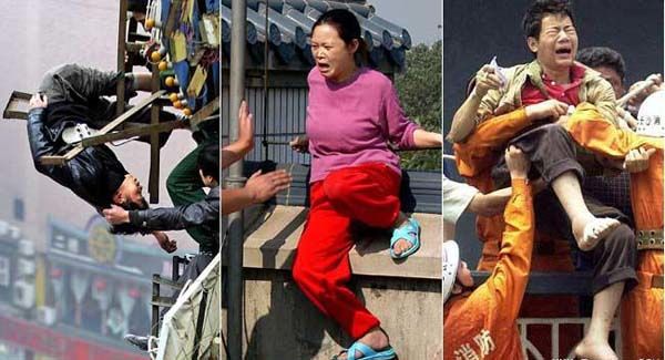 عکس/ چین؛ کشور خودکشی!