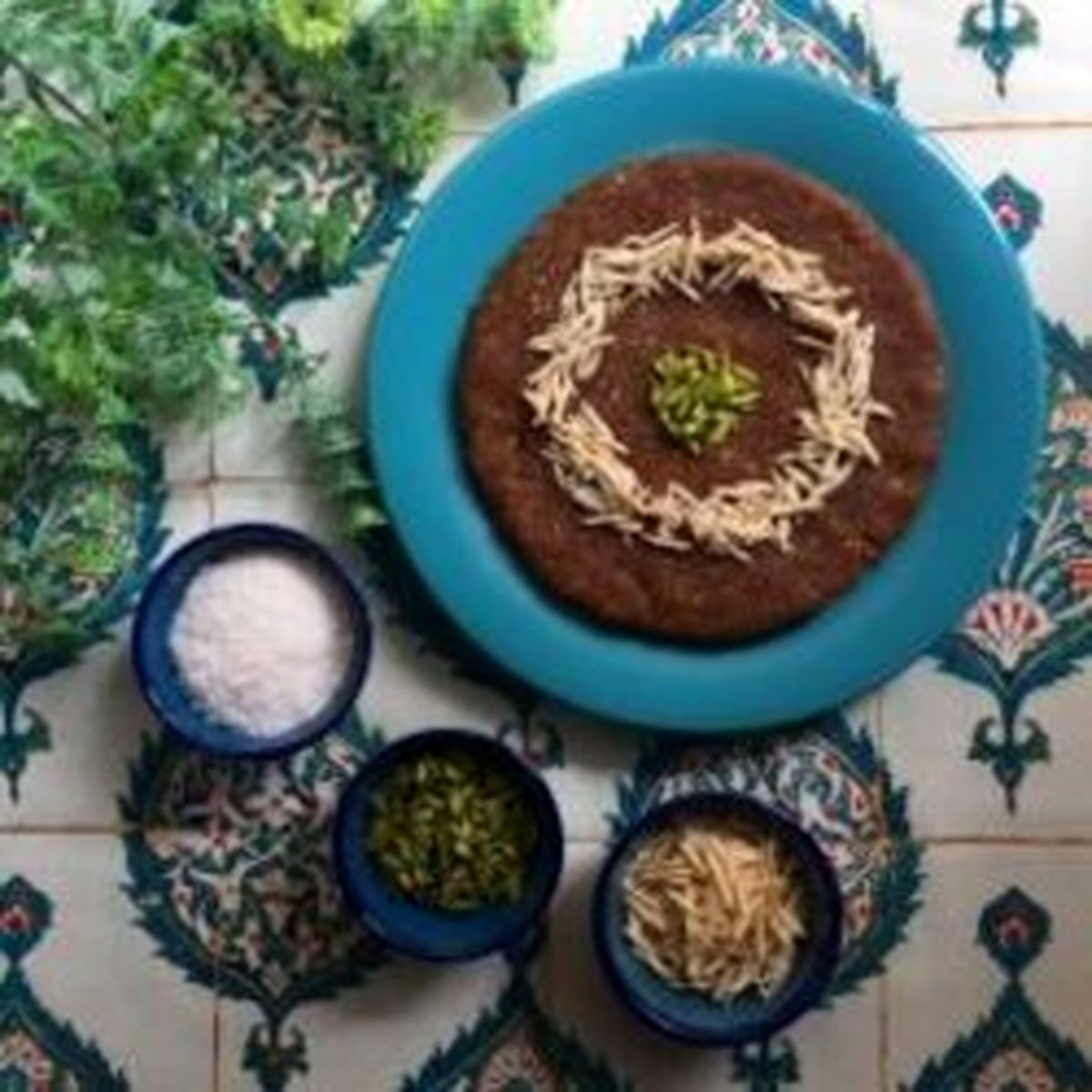 دستور پخت حلوا نارگیلی به صورت مرحله‎ای