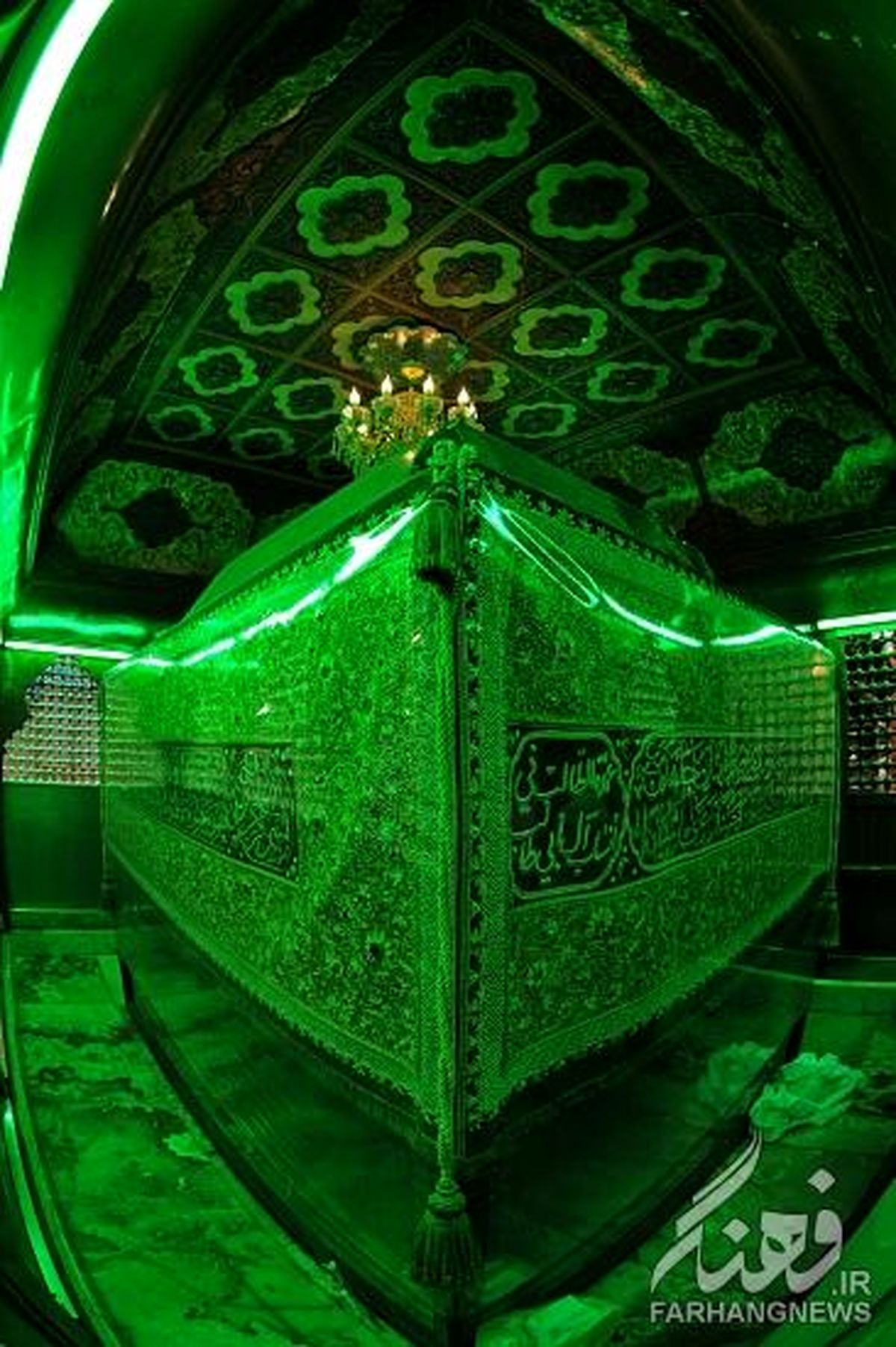 تصاویری نادر از ضریح حضرت ابوالفضل(ع)