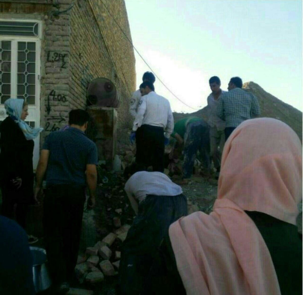 زمین لرزه حادثه ساز در ارومیه +عکس