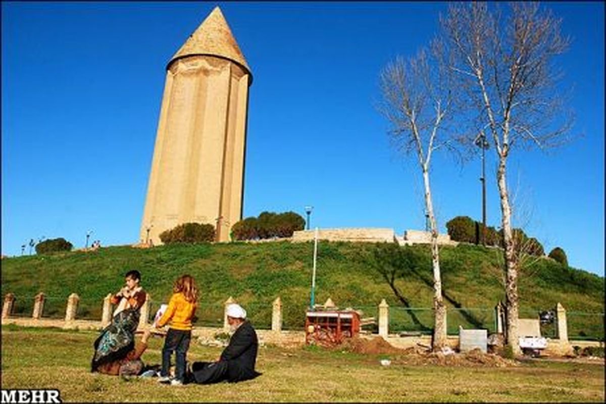 بلندترین برج آجری جهان+عکس