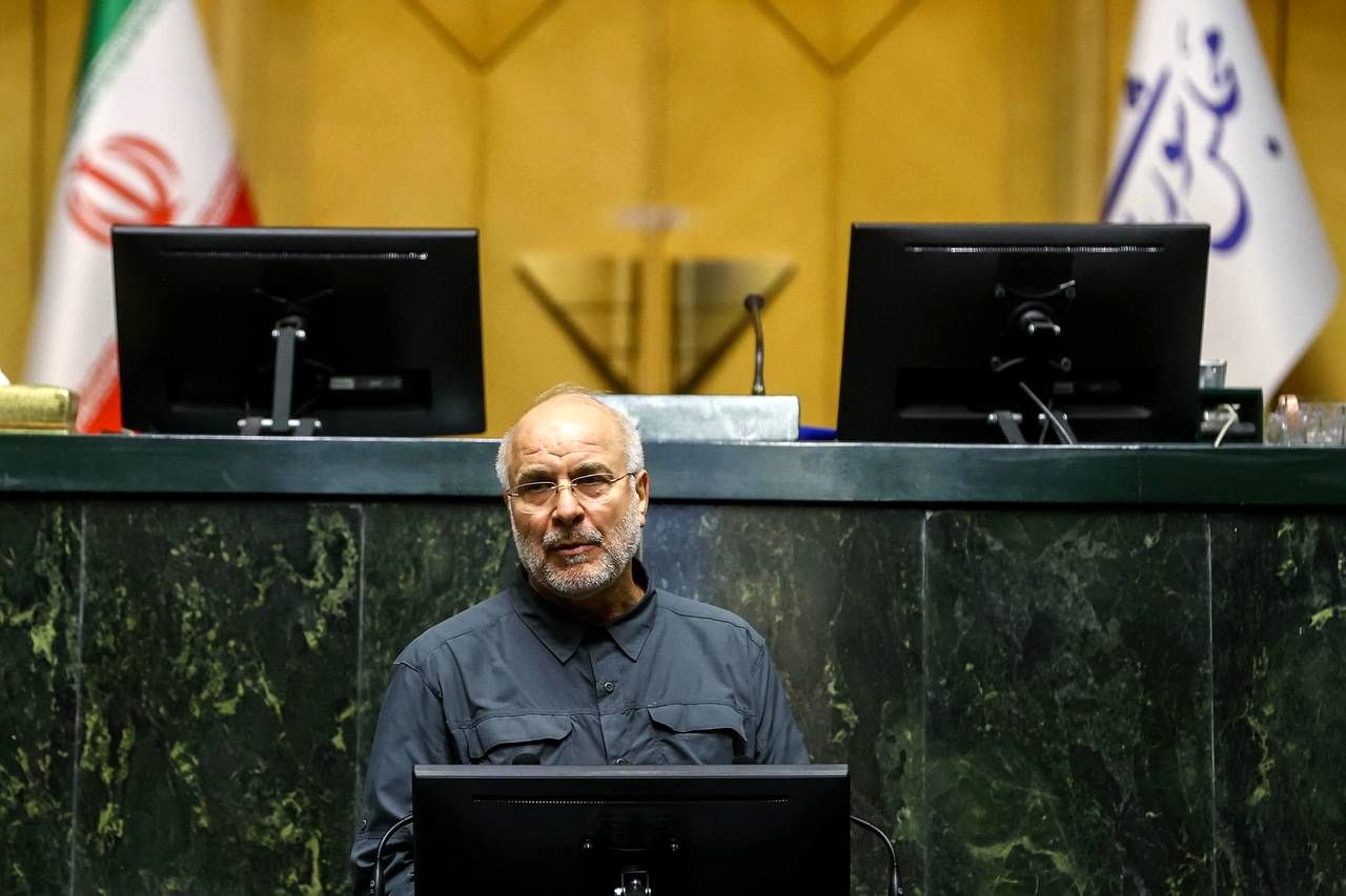 تصاویر: سخنرانی قالیباف در مراسم تقدیر از مدال‌آوران