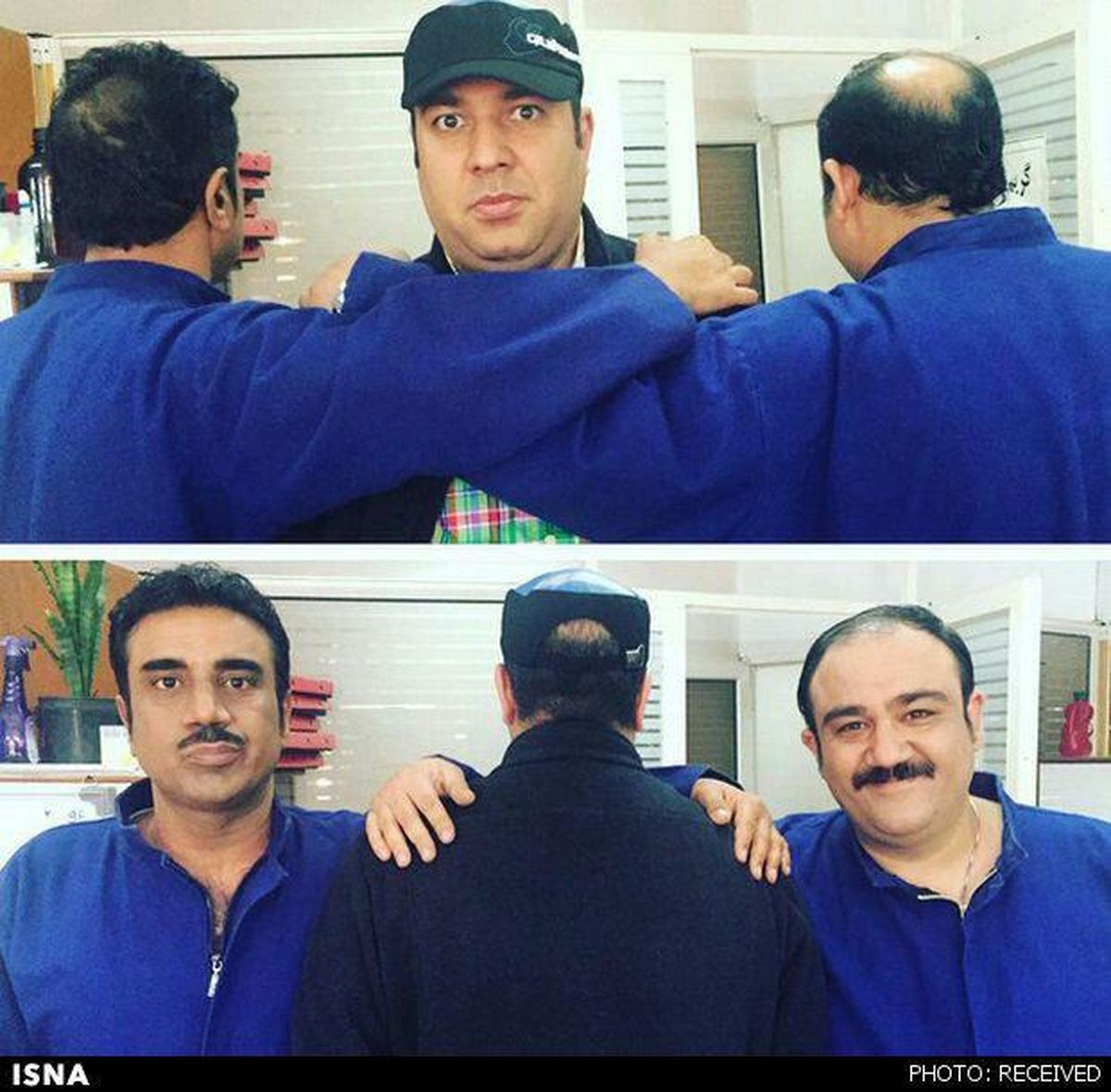 عکسی جدید از پشت صحنه درحاشیه