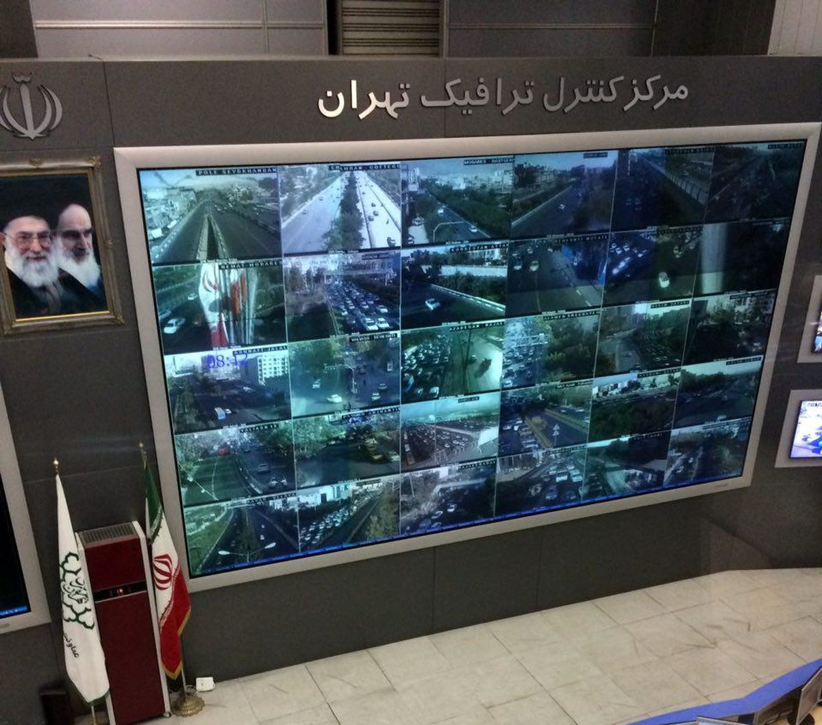 ۱۸۱ کیلومتر از بزرگراه‌های تهران درگیر ترافیک +نقشه